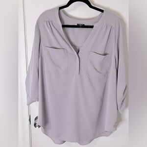 Torrid Harper Light Gray top